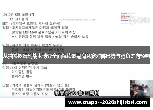 从抽签逻辑到战术博弈全面解读欧冠淘汰赛对阵形势与胜负走向预判 从抽签逻辑到战术博弈全面解读欧冠淘汰赛对阵形势与胜负走向预判